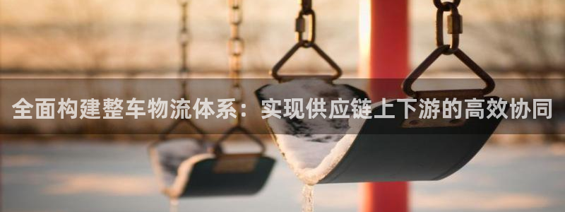 旺财28预测：全面构建整车物流体系：