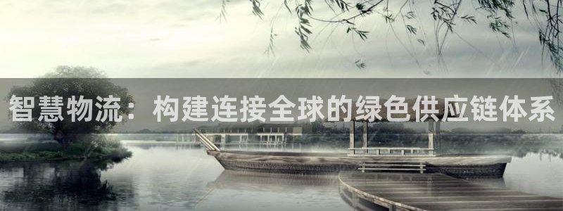 旺财28登录流程：智慧物流：构建连接全球的绿色供应链体系