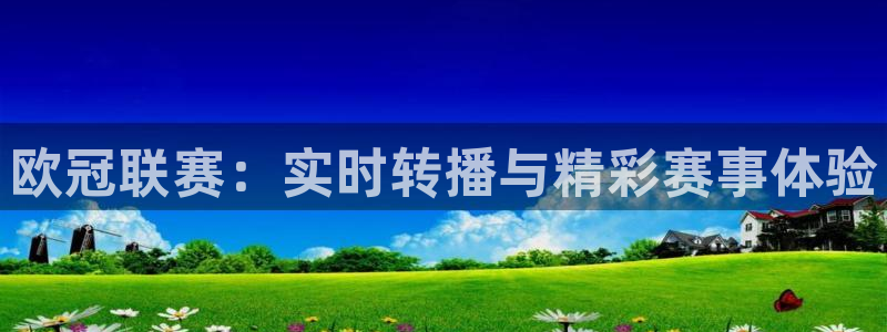 乐球直播下载app：欧冠联赛：实时转播与精彩赛事体验